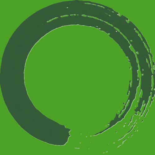 和を意味する筆絵